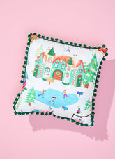 Almofada Infantil - Natal no Polo Norte